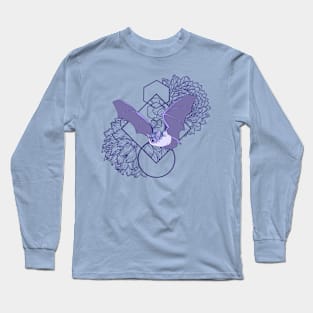 Floral Bat Long Sleeve T-Shirt